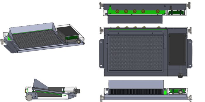 MicroLED HUD for Railway Vehicles